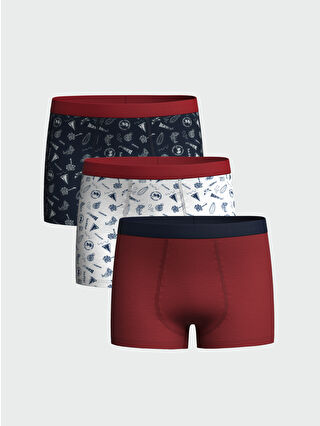 Navy Printed