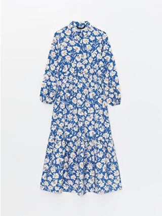 Dark Blue Printed