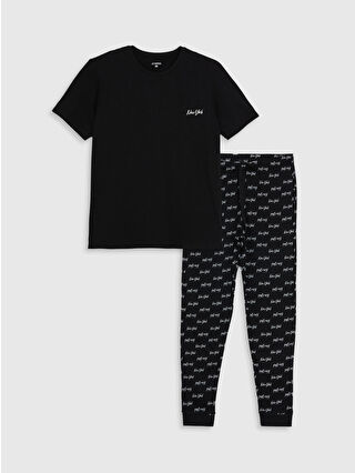 Black Printed