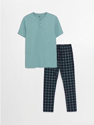 Dull Green Printed