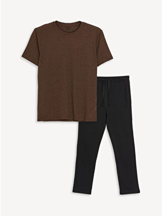 Light Brown Jacquard