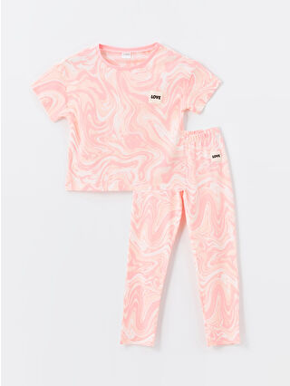 Pale Pink Printed