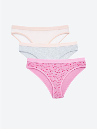 Şeker Pembe Baskılı