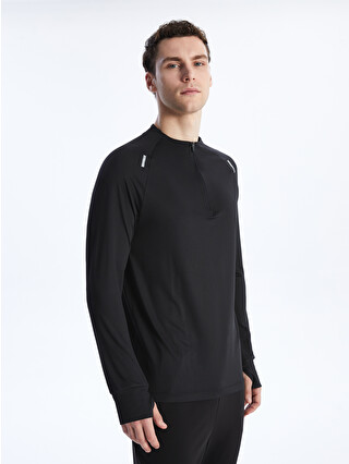XSIDE ACTIVE Bisiklet Yaka Uzun Kollu Erkek Spor Tişört - S44517Z8