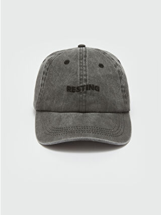 XSIDE Yazı Nakışlı Erkek Kep Şapka -S44742Z8-SXD | LCW