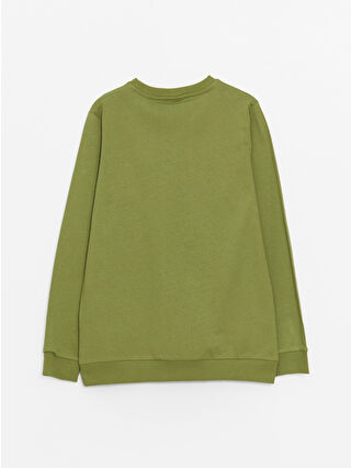 なつき LCW ECO Siyah Dik Yaka Kız Çocuk Sweatshirt - W5FL47Z4-CVL | LCW