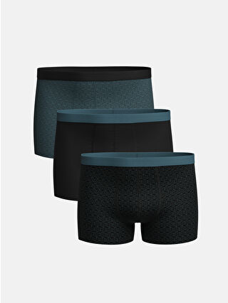 لون كحلي ساطع مطبوع