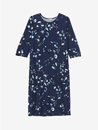 Navy Printed