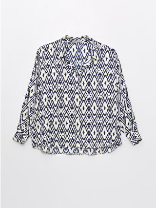 Navy Printed