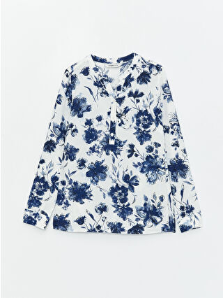 لون كحلي ساطع مطبوع