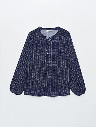 Dark Navy Printed