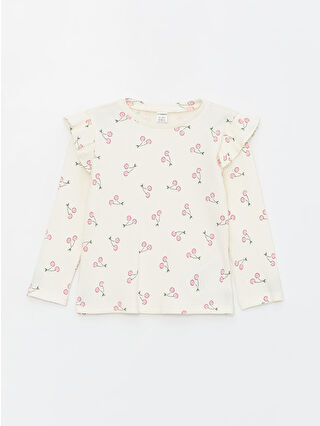 Ecru Printed