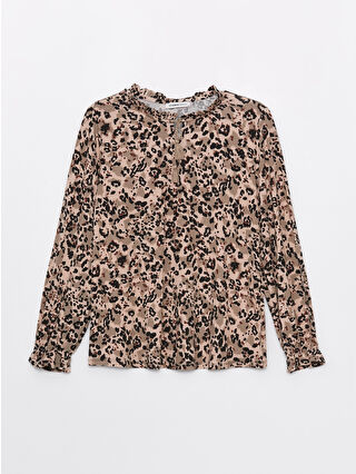 Brown Printed