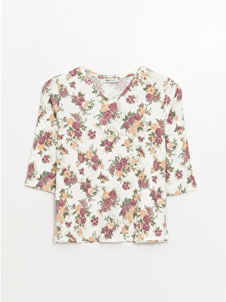 White Printed
