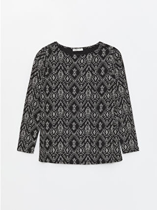 لون فانيلا مطبوع