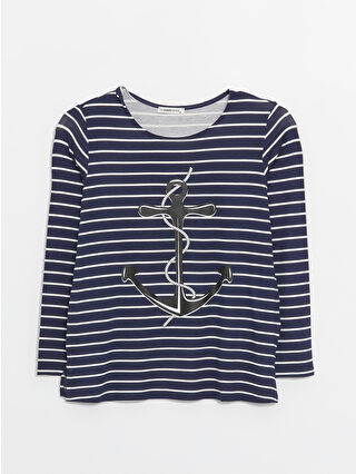 Navy Striped