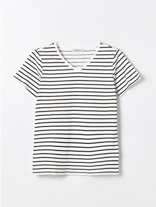 Optic White Striped
