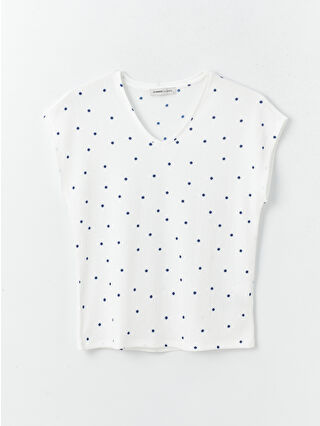 Navy Printed