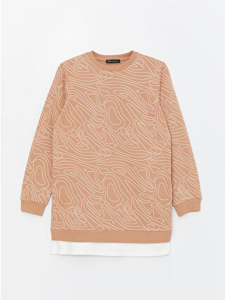 لون بني مطبوع