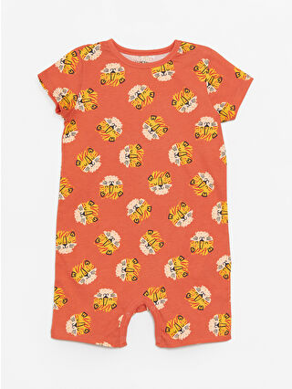 Mat Turuncu Baskılı