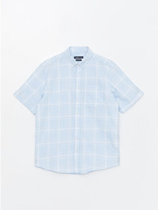 Light Blue Checked