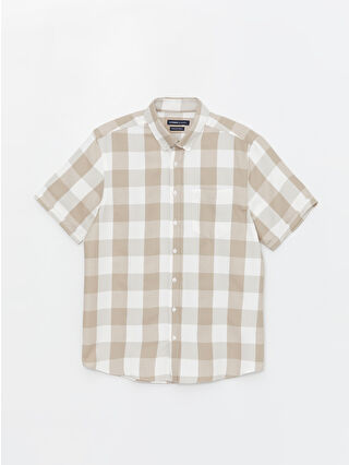 Beige Checked