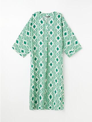 Bright Green Printed