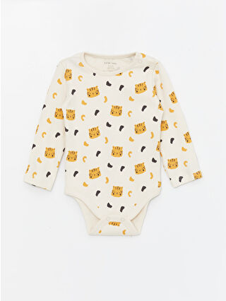 Açık Bej Baskılı