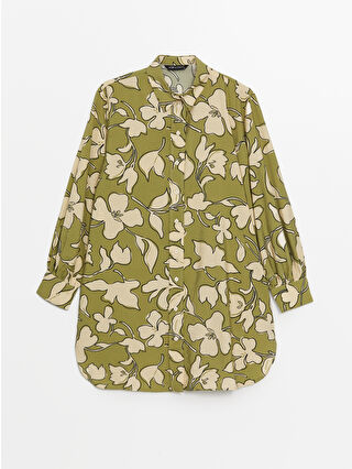 Khaki Printed