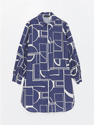 Navy Printed
