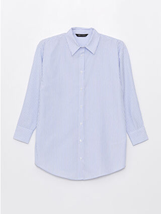 لون أزرق فاتر مخطط