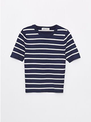 لون خوخي مخطط