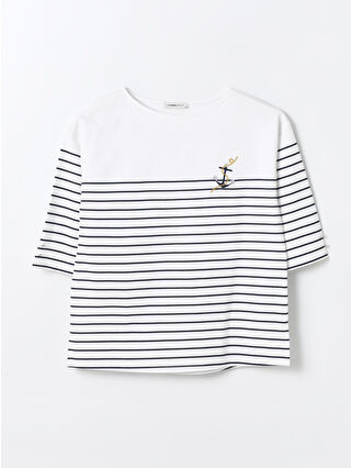 Navy Striped