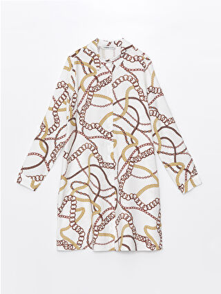 لون كريمي مطبوع