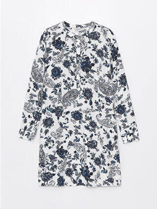 لون كحلي ساطع مطبوع