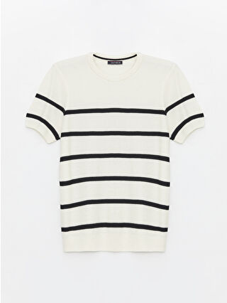 لون خوخي مخطط