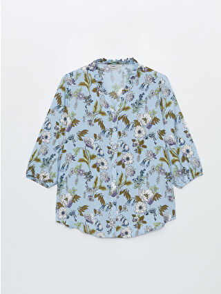 Light Blue Printed