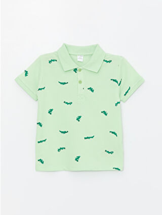 Açık Yeşil Baskılı