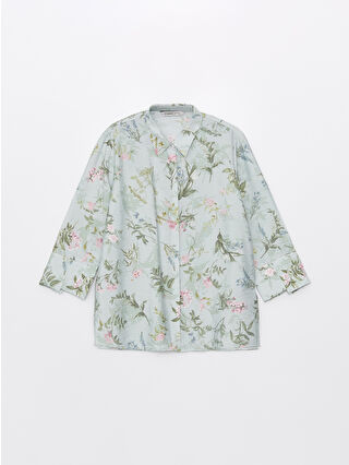 Mint Green Printed