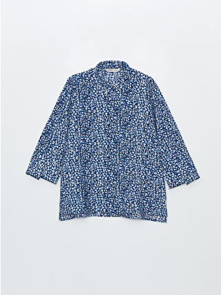Navy Printed