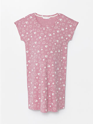 Light Dusty Rose Printed