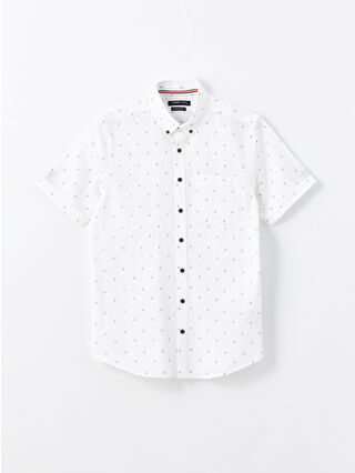 White Printed