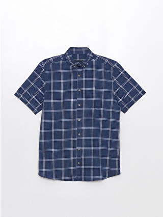 Indigo Checked