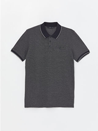 Navy Jacquard