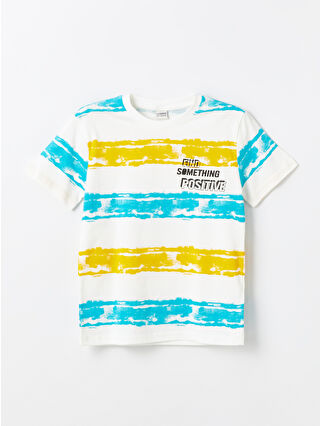 لون أصفر باهت مطبوع