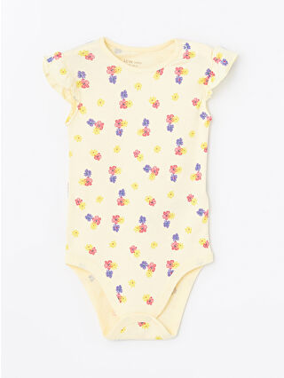 Açık Sarı Baskılı