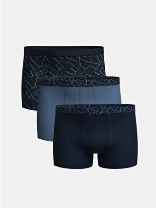 Navy Printed