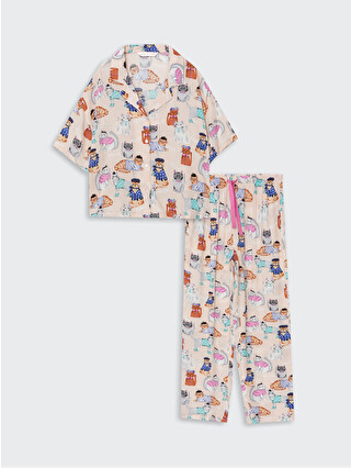 Light Pink Printed