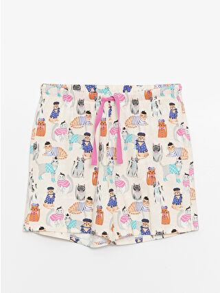 Açık Pembe Baskılı