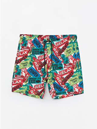 Red Printed